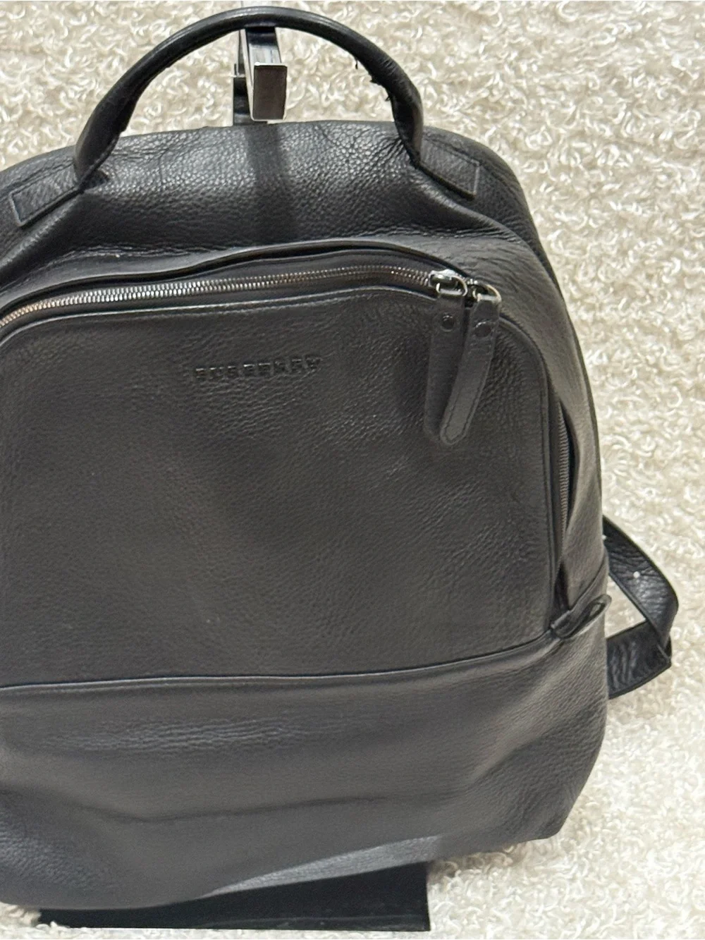 Burberry Leather Backpack